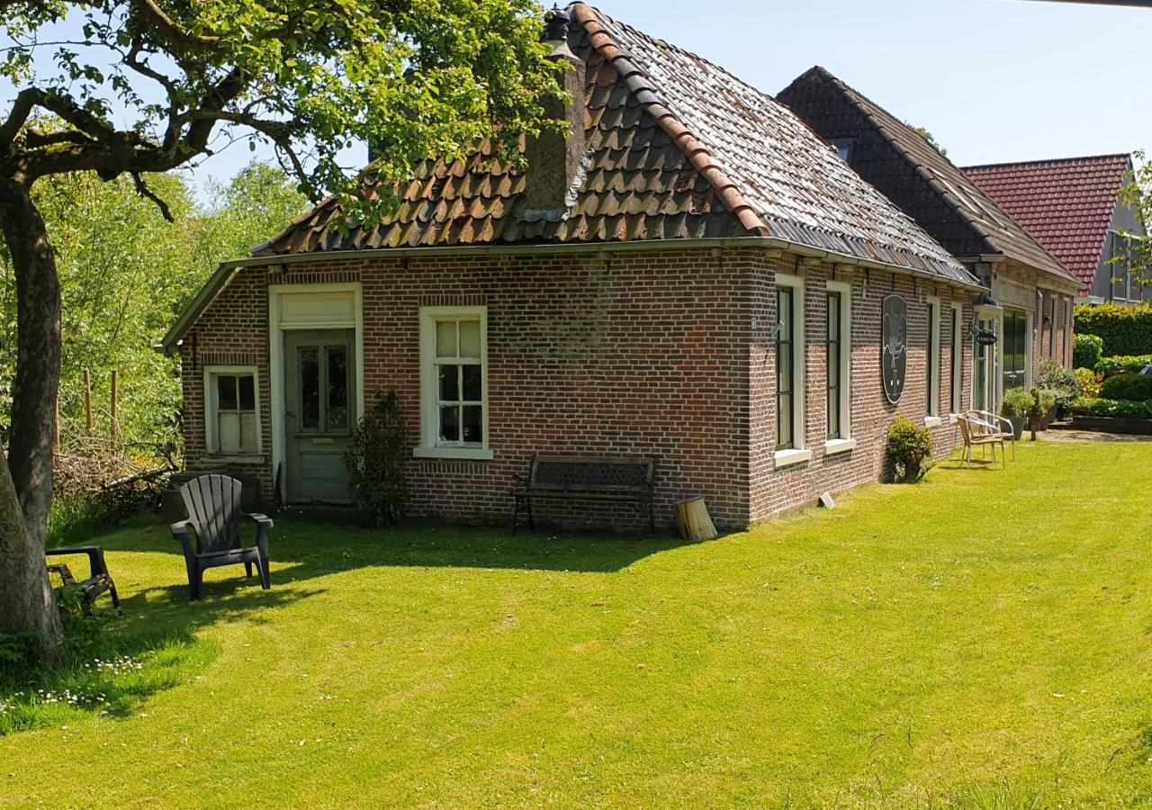 Fakansjehus Sfeervol Met Fijne Tuin Jirnsum 외부 사진